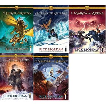 Imagem de Kit 5 livros os herois do olimpo rick riordan