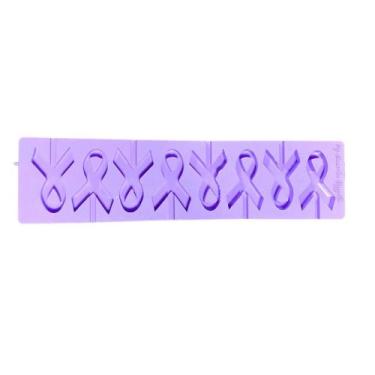 Imagem de L9 Molde de silicone pirulito laço outubro novembro para decorar - con