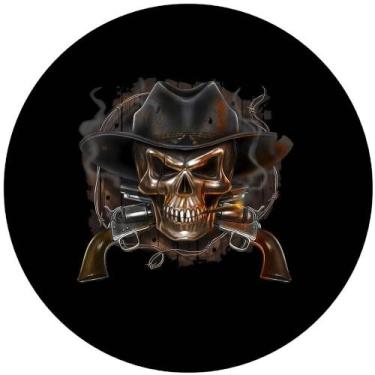 Imagem de Capa Para Estepe Ecosport Crossfox Pistoleiro Caveira - Lorben