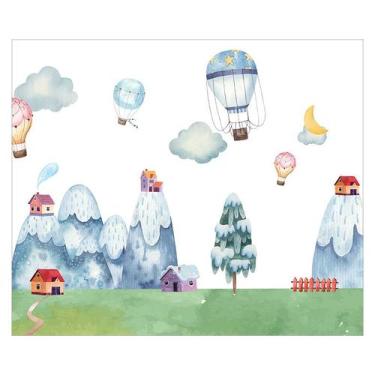 Imagem de Papel de Parede Adesivo Infantil Paisagem Quarto Bebe - 732pcm - Allod