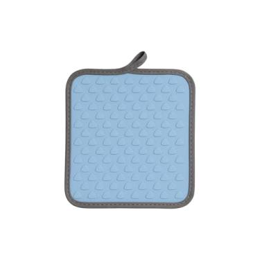 Imagem de Descanso de Panela Moderno Resistente ao Calor 21cm com Alça (Azul)