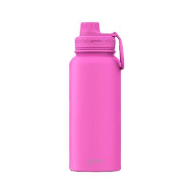 Imagem de Gocase Garrafa Fresh Térmica Para Água em Aço Inoxidável, Bebida Quente por até 12hrs ou Fria por até 24hrs (Pink, 950 ml)