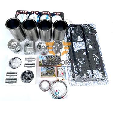 Imagem de Para GREAR WALL GW2.5TCI kit de reconstrução de reconstrução kit de junta de cilindro + pistão com anel + luva de forro + rolamentos do motor