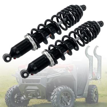 Imagem de Amortecedor traseiro 7043548 compatível com Polaris Ranger 400 500 570 800-médio ETX Crew, movido a gás, monotubo de substituição # 7043886, 7043934, 7044139