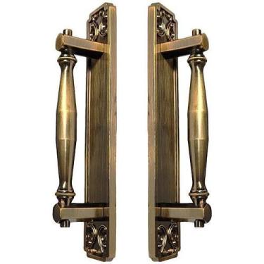 Imagem de Puxador Duplo Strauss 250mm Café Antigo - Máxima Metais - Maximametais