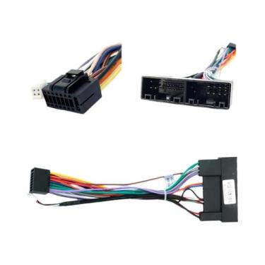 Imagem de Cabo ISO Para MP5 Player Para Acessórios De Áudio De Carros VW Hyundai