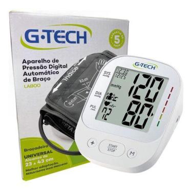 Imagem de Aparelho De Medir Pressão Arterial Digital Gtech Braço C/ Tomada Bivol