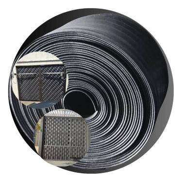 Imagem de 2X Fitas Borda Pvc Vedar Protetor Portão Grade Privacidade 2