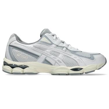 Imagem de ASICS Tênis unissex adulto Gel-NYC 2055 casual, Cinza geleira/branco, 13 US Women/13 US Men