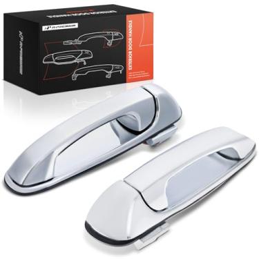 Imagem de A-Premium Maçanetas externas externas compatíveis com Dodge Ram 1500 2002-2009, Ram 2500 3500 2003-2009, Dakota 2005-2010 e Ram Dakota e Mitsubishi Raider, conjunto de 2 peças, motorista traseiro e