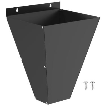 Imagem de Cone de frango reutilizável galvanizado, cone de retenção de aves de aço duradouro para frango, para camadas, frangos, assadeiras, perus até 3,6 kg, cone de matança de aves de capoeira, fácil de