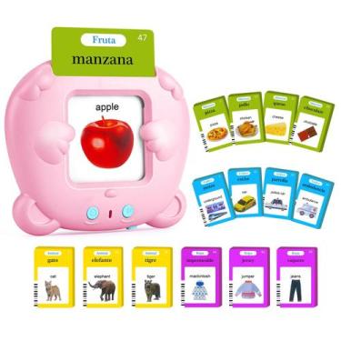 Imagem de Talking Flash Cards AHJ em espanhol e inglês para crianças de 1 a 6 an