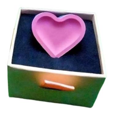 Imagem de KiBcsLic Taco de bilhar, giz, taco de sinuca, giz portátil em formato de coração, presente de alto desempenho para namorada, namorado, jogadores domésticos, Rosa