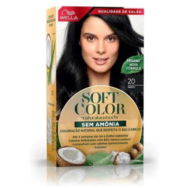 Imagem de Tonalizante Soft Color Preto 20 Wella