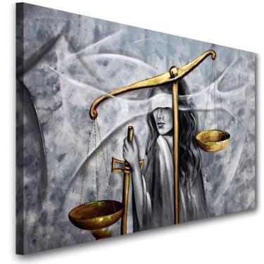 Imagem de Quadro Decorativo Direito Advocacia Balança Deusa Da Justiça