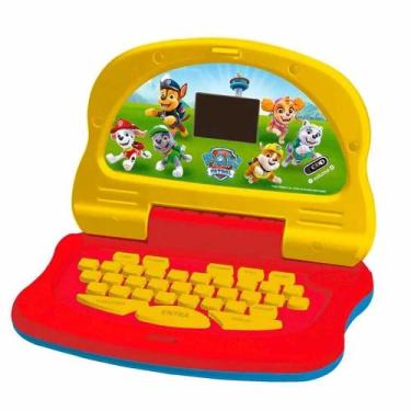 Imagem de Brinquedo Didático Laptop Infantil Patrulha Canina Bilíngue Educativo 