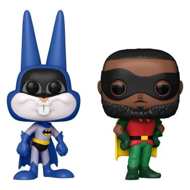 Imagem de Funko Pop Batman Pernalonga Coelho Robin Lebron James Space Jam 2