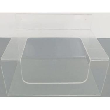 Imagem de Porta Papel Lenço Umedecido Acrílico 17X12X5Cm Transparente