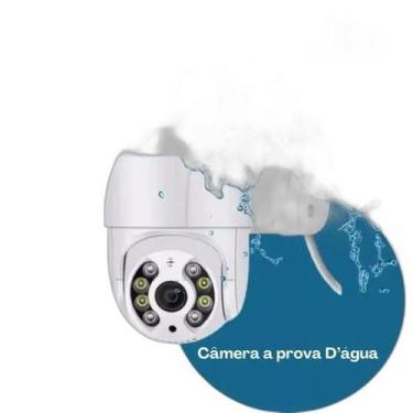 Imagem de Câmera Ip Rotativa Speed Dome A Prova D'Água Externa Wifi - Câmera D'Á