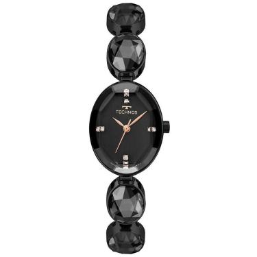 Imagem de Relógio Technos Feminino Crystal Preto - 2036NBR/1P