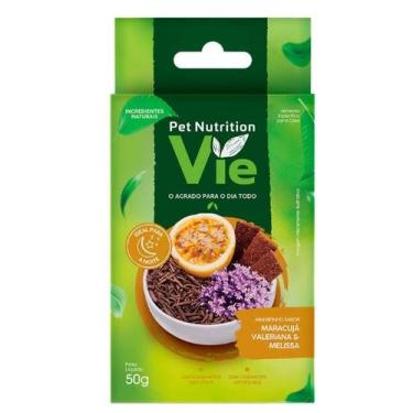 Imagem de Vie Pet Nutrition Mini Bifinho Sabor Maracujá Valeriana e Melissa 50g