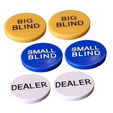 Imagem de Fichas de jogo FELTECHELECTR Bingo Poker Gambling Tokens x2 sets