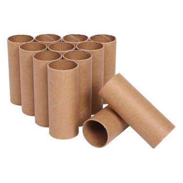 Imagem de rockible 12 peças de tubos de papelão, rolos de artesanato, tubos de papel toalha premium redondos e ecológicos para artesanato, projetos de arte feitos à mão, 10cm