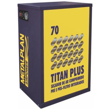 Imagem de Secador de ar comprimido por refrigeração 70 pcm - Titan Plus 70 (220V