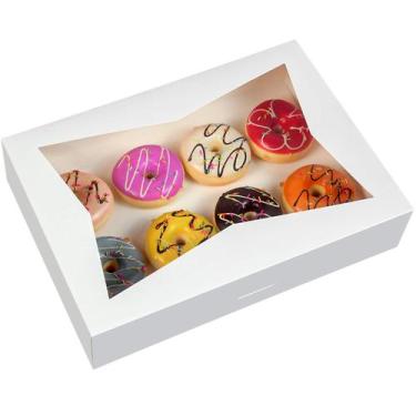 Imagem de Caixas de biscoitos de padaria ONE MORE, pacote com 15, 36 x 25 x 8 cm