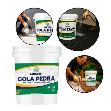 Imagem de Cola Pedra Fixador Nanotecnológico para Pedras Decorativas Seixos e Pe