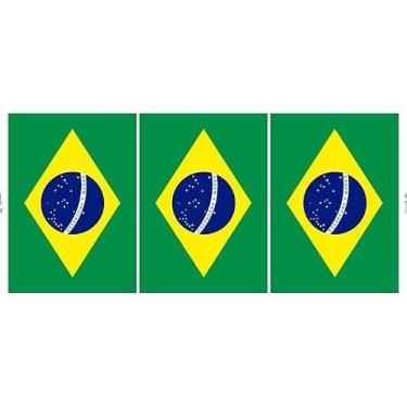 Imagem de Tnt, Dekorama, Bandeira Do Brasil, 40g, Rolo Com 1,40 Metros