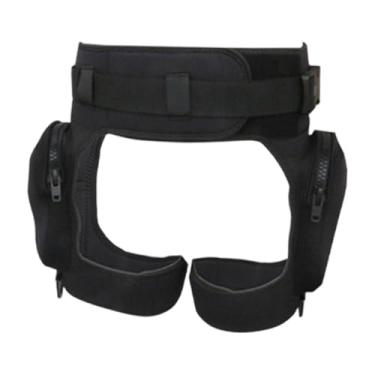 Imagem de KiBcsLic Shorts Técnicos de Mergulho 3mm Neoprene com Dois Bolsos Laterais Grandes Equipamento Preto Calça de Neoprene para Natação Canoagem Surf