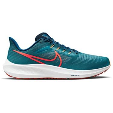 Imagem de Nike Tênis de corrida esportivo masculino, Abeto brilhante/carmesim claro, 10