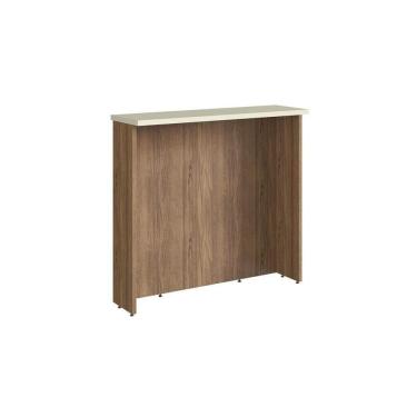 Imagem de Bancada Ilha Cozinha Ph 3068 Versalis 120cm Freijo-cinza Argila - Herval