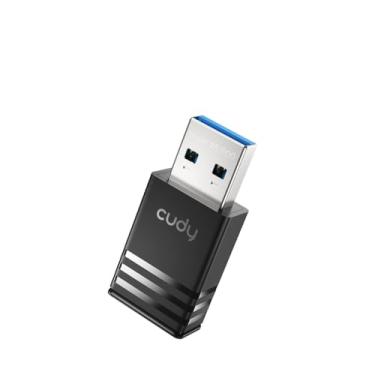 Imagem de Cudy Adaptador AX900 WiFi 6 USB WU900, Dongle sem fio de banda dupla 600Mbps + 286Mbps, design nano compacto, jogos de baixa latência, MU-MIMO, OFDMA, Windows 7/10/11, compatível com Linux