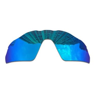 Imagem de Lentes de substituição para óculos de sol Oakley Radar EV Pitch OO9211/polarizadas de 1,5 mm/fácil de instalar, Azul, 132*49mm