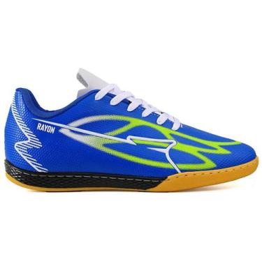 Imagem de Kit de Chuteira Quadra Futsal + Caneleira e Relógio - Light, Preto, 41