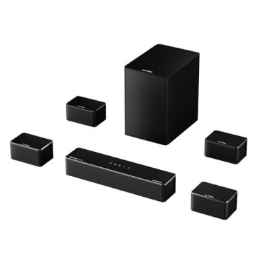 Imagem de ULTIMEA Barra de som surround 5.1 canais com subwoofer, Dolby Atmos, VoiceMX, BassMX, APP, sistema de som surround de home theater para TV, BT 5.4, Poseidon M60 Boom (modelo 2025)