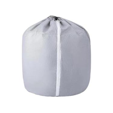 Imagem de KiBcsLic Vaso de Proteção de Inverno para Plantas com Cordão E Zíper, Capa de Tecido Oxford à Geada para árvores Frutíferas Ao Ar Livre, Cinza