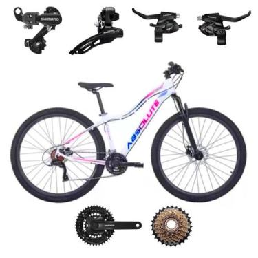 Imagem de Bicicleta MTB Feminina Absolute Hera 21 Velocidades Aro 29 Aluminio Fr