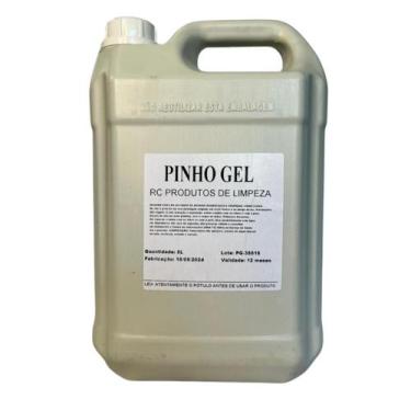 Imagem de Desinfetante Pinho Gel RC Galão 5L Limpador