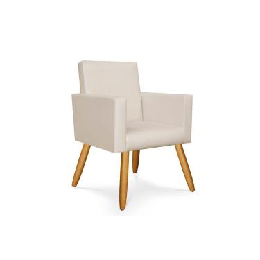 Imagem de Kit 08 Poltronas Nina Courino - courino Bege