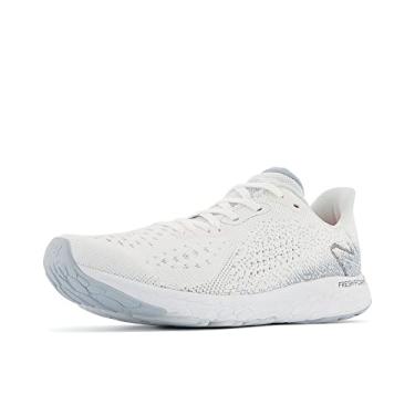 Imagem de New Balance Fresh Foam X Tempo V2 Tênis de corrida masculino, Branco/Cinza, 12.5