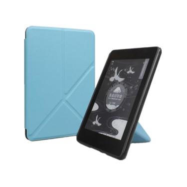 Imagem de Akacy Capa para Kindle Paperwhite 6.0 polegadas 10ª geração lançada em 2018 (Modelo: PQ94WIF) Capa protetora de couro PU com função auto despertar/hibernar/à prova d'água (7)