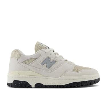 Imagem de New Balance Tênis feminino 550, Sal marinho/Timberwolf/cinza, 40