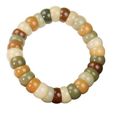 Imagem de Pulseira de miçangas Bodhizi para homens e mulheres, miçangas de 8x12m