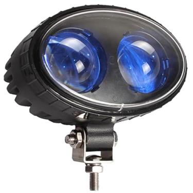 Imagem de FG LED 8W Luz de trabalho de segurança para empilhadeira, luz azul, luz de alerta de segurança para armazém, chip CREE, DC10-100V, 250LM (azul)