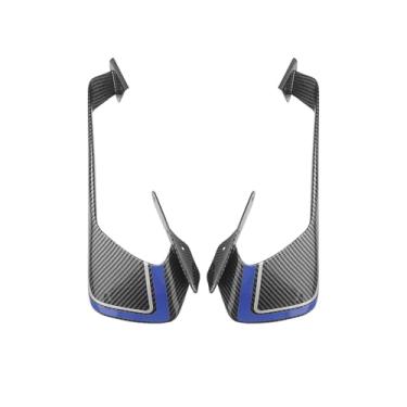 Imagem de Kits de carenagem de motocicleta Aerodinâmico Spoiler de asa defletor de ar para Yamaha YZF R1 YZF-R1 R1M YZF-R1M 2015 2016 2017 2018 Kits de carroceria de motocicleta acessórios modificados (C-azul)