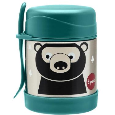 Imagem de Pote Térmico 350ml Urso 3 Sprouts
