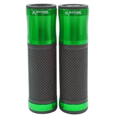 Imagem de Manopla Stark Race V2 Universal Moto Motocicleta 22mm, Verde